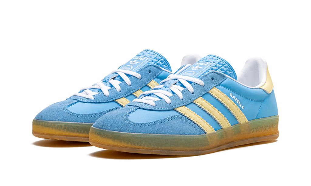 Adidas Gazelle IndoorSemi Blue Burst Almost Yellow