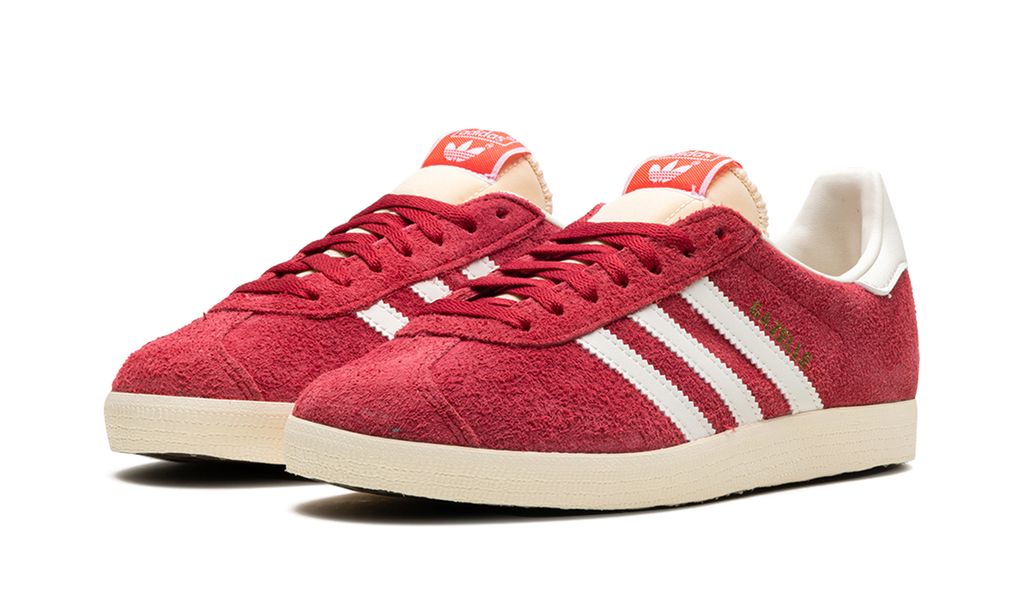Adidas Gazelle Team Victory Rot Off-White Cremeweiß