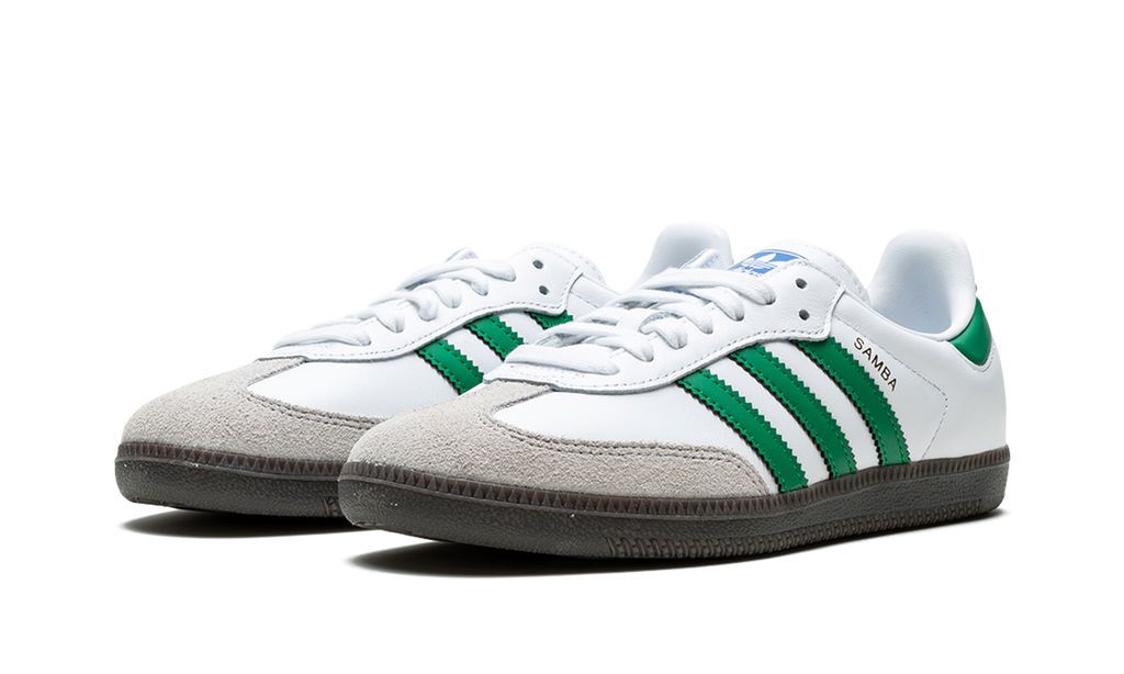 Adidas Samba Podría Blanco Verde