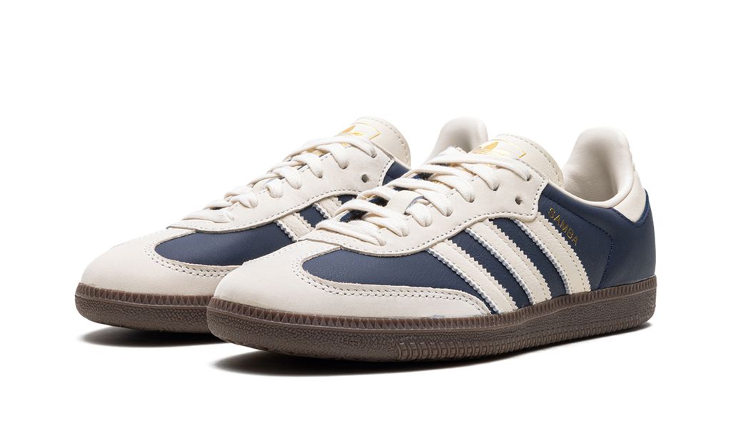 Sudadera Adidas Samba Night Indigo blanca