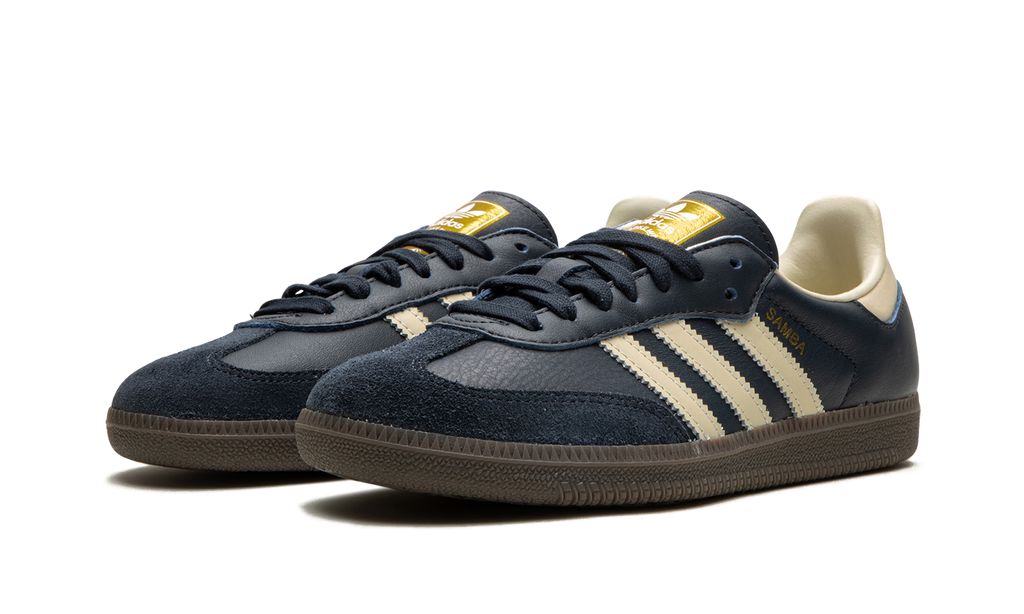 Adidas Samba Azul Marino Noche Crema Blanco