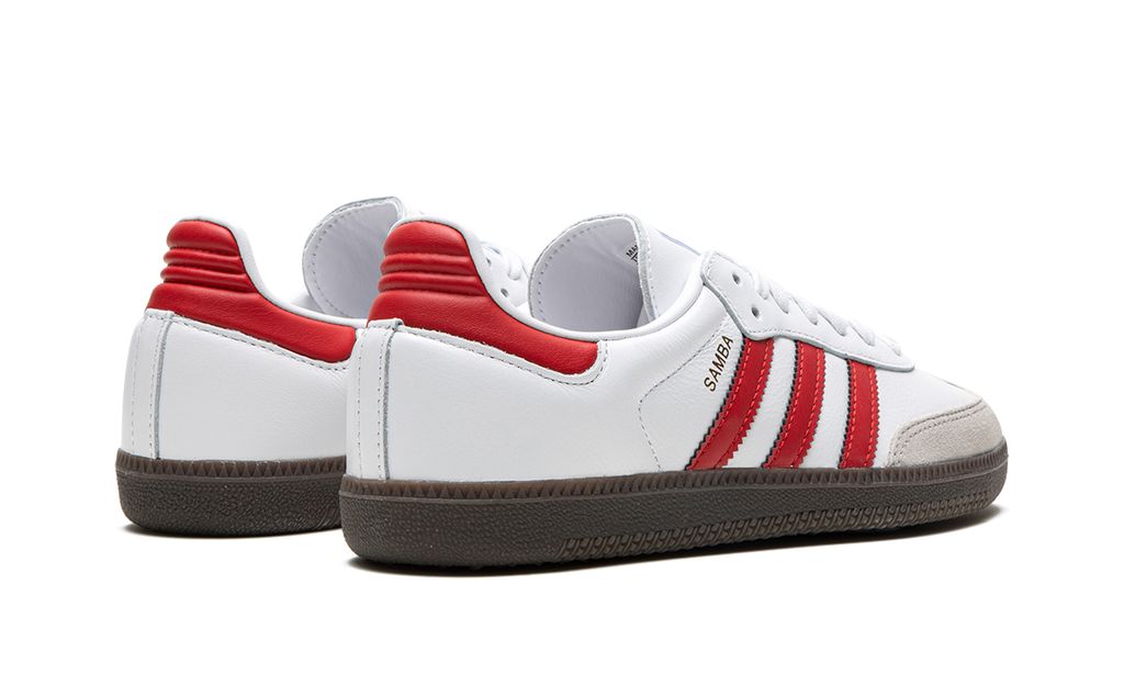 Adidas Samba OG Weiß Scharlachrot