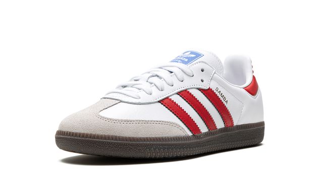 Adidas Samba OG Weiß Scharlachrot