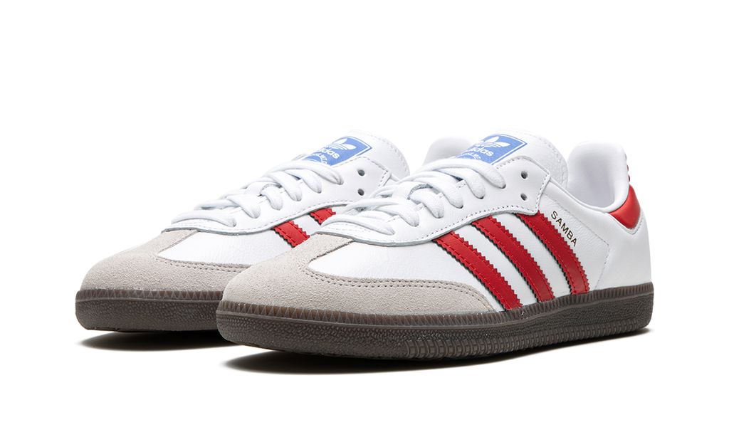 Adidas Samba OG Weiß Scharlachrot