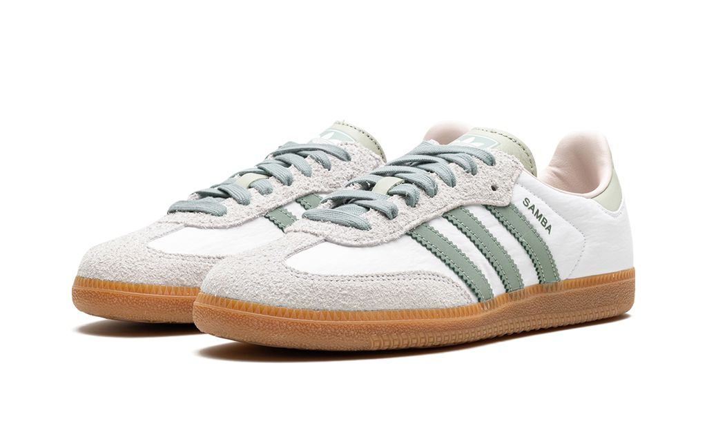 Adidas Samba Silber Grün