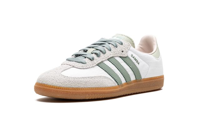 Adidas Samba Silber Grün