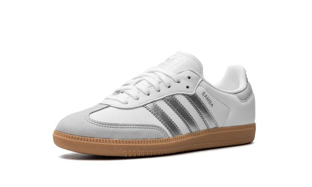 Adidas Samba Weiß Silber Metallic Grau
