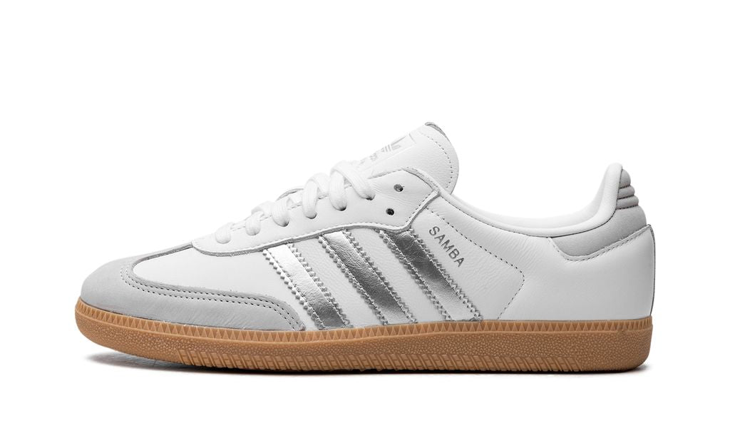 Adidas Samba Weiß Silber Metallic Grau
