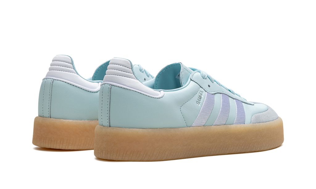 Adidas Sambae Almost Blue Silver Metallic Gum