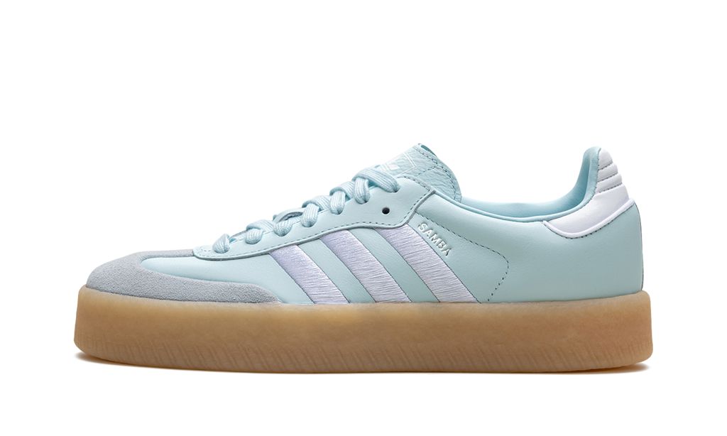 Adidas Sambae Almost Blue Silver Metallic Gum