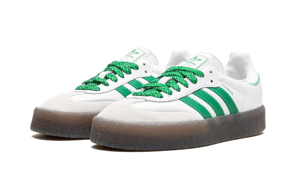 Adidas Sambae Cloud White Green