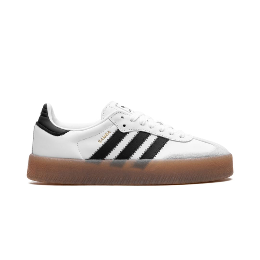 Adidas Sambae Weiß Schwarz Gummi