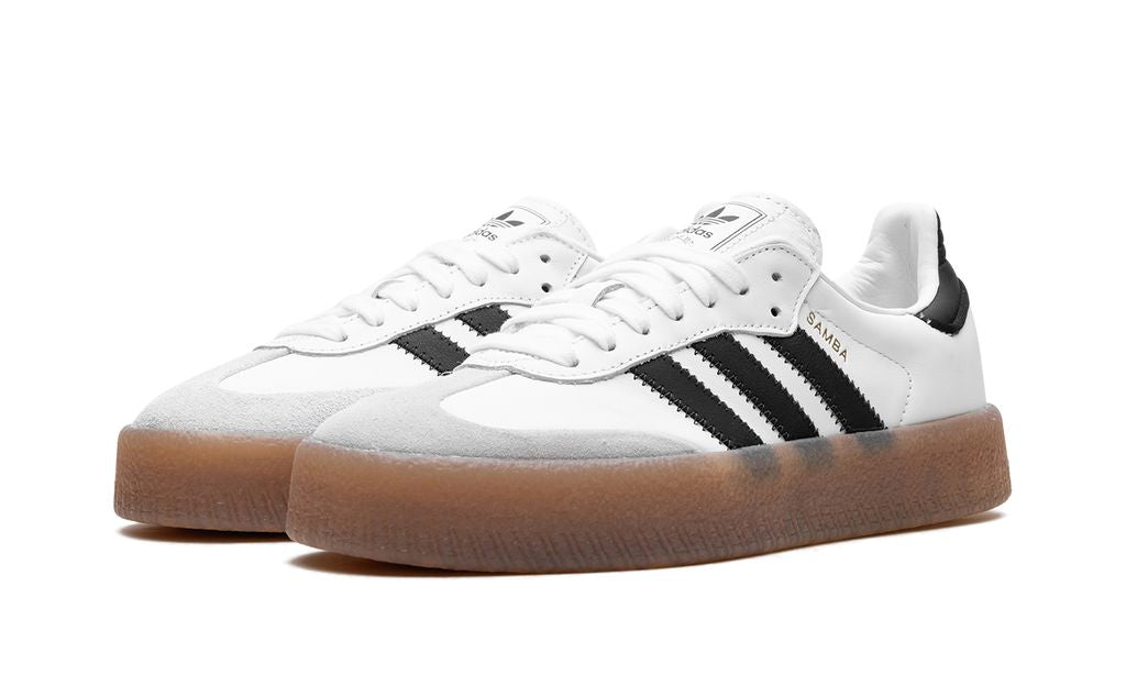 Adidas Sambae Weiß Schwarz Gummi