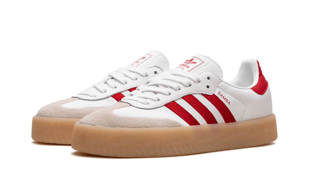 Adidas Sambae Blanco/Rojo