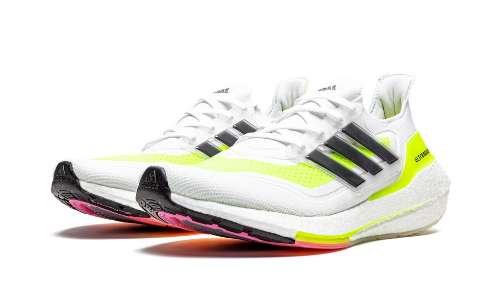 Adidas Ultraboost 21 Solar Gelb Weiß
