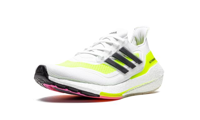 Adidas Ultraboost 21 Solar Gelb Weiß