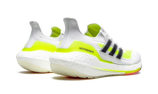 Adidas Ultraboost 21 Solar Gelb Weiß