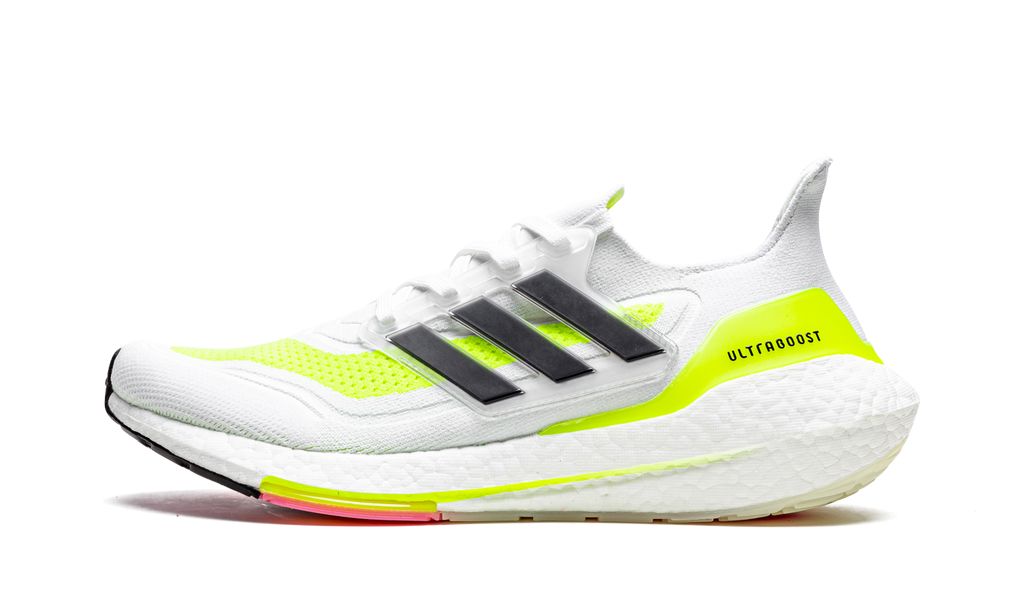Adidas Ultraboost 21 Solar Gelb Weiß
