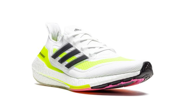 Adidas Ultraboost 21 Solar Gelb Weiß