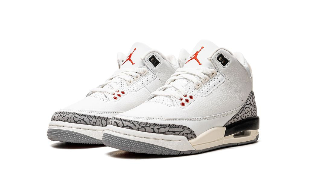 Air Jordan 3 Retro Cemento Blanco Reimaginado