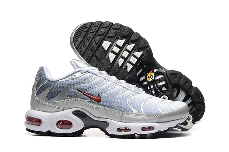 Air Max TN Plus Plata Rojo