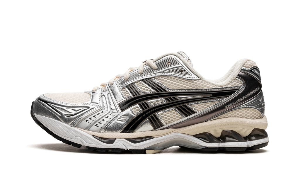 Asics Gel-Kayano 14 Creme Schwarz Metallic Pflaume
