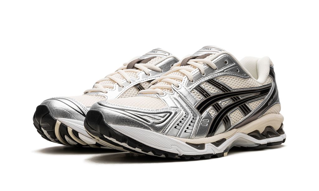 Asics Gel-Kayano 14 Creme Schwarz Metallic Pflaume
