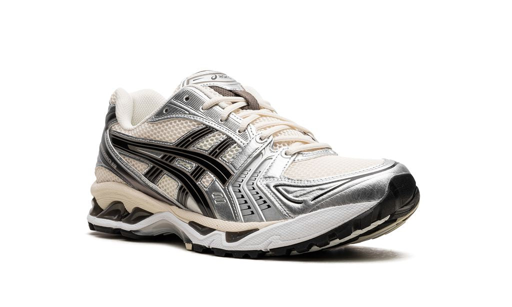 Asics Gel-Kayano 14 Creme Schwarz Metallic Pflaume