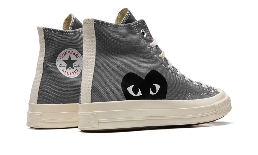 Converse Chuck 70 Hi "CDG Play - Stahlgrau"