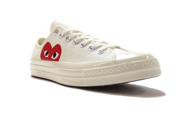 Converse Chuck Taylor All Star 70s Ox Comme des Garçons Play Blanco