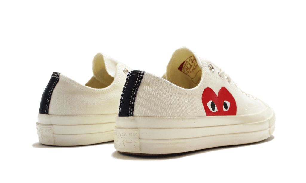 Converse Chuck Taylor All Star 70s Ox Comme des Garçons Play Blanco