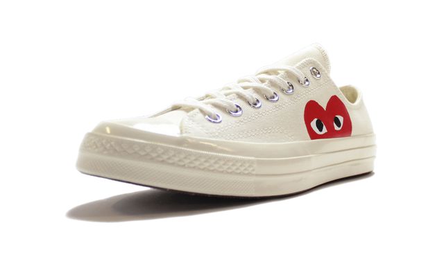 Converse Chuck Taylor All Star 70s Ox Comme des Garçons Play Blanco