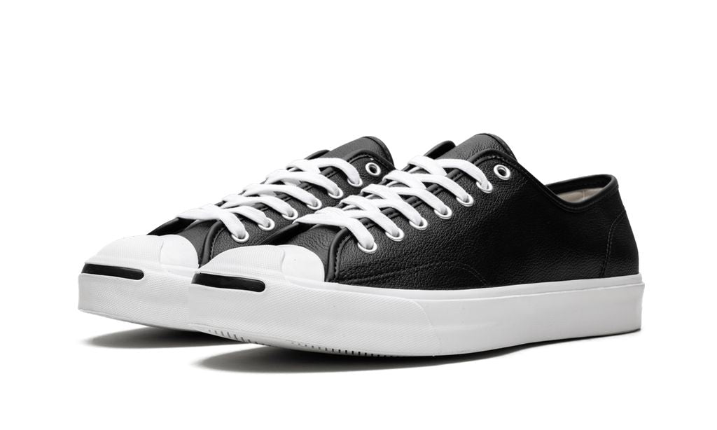 Converse Mehr Converse Jack Purcell Ox Schwarzes Leder