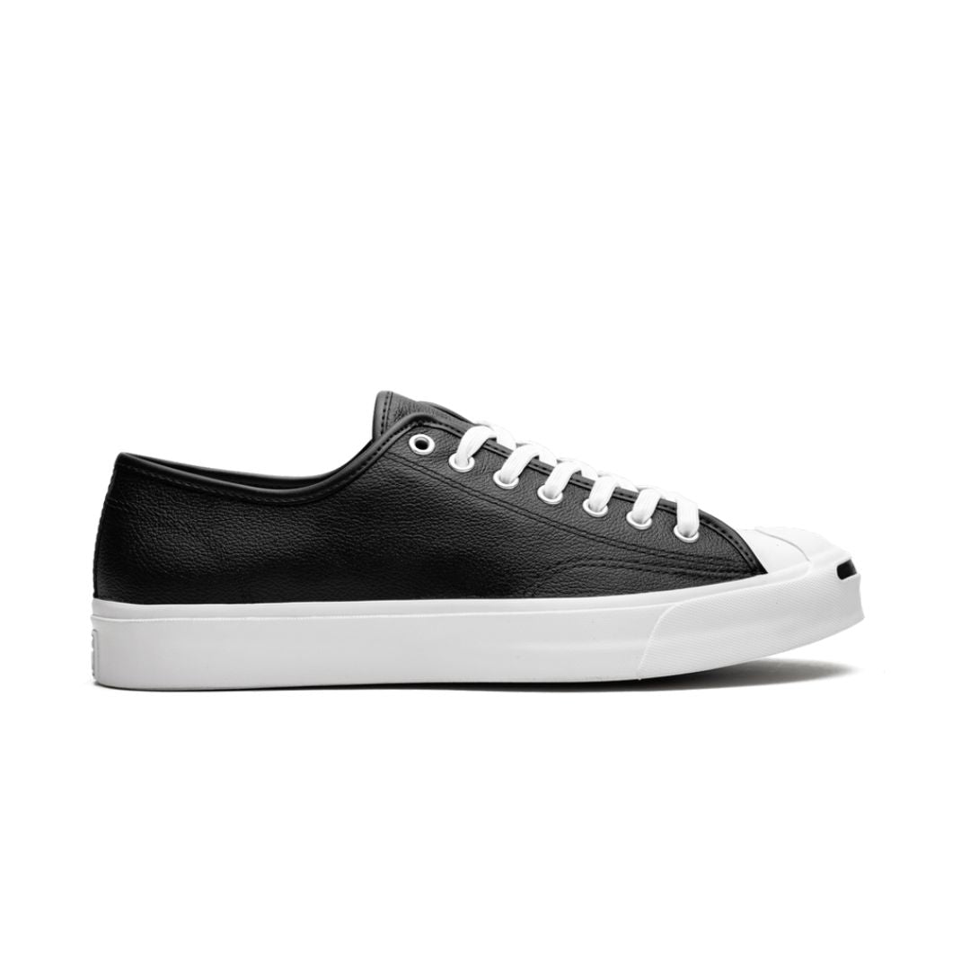 Converse Mehr Converse Jack Purcell Ox Schwarzes Leder