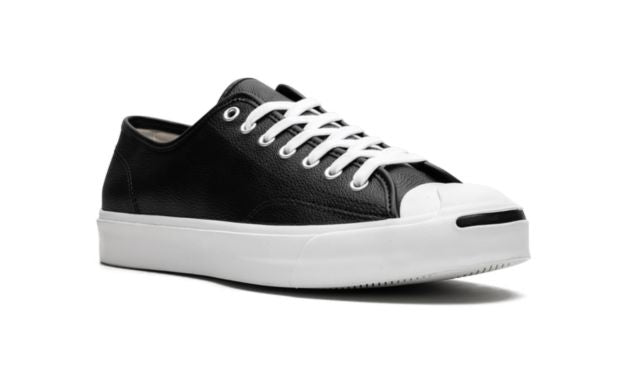 Converse Mehr Converse Jack Purcell Ox Schwarzes Leder