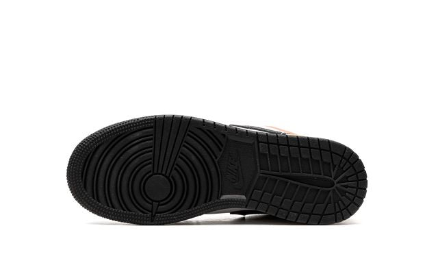 Jordan 1 Low Schwarz Grau Rosa