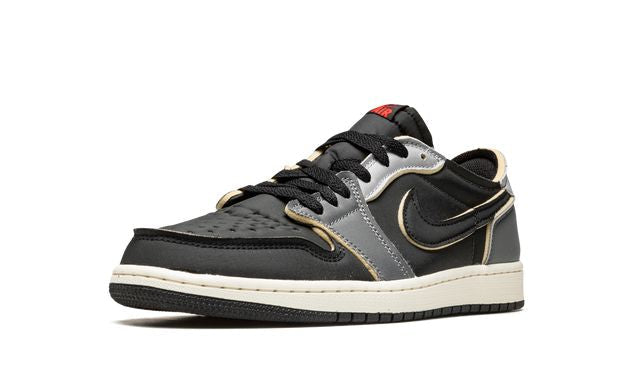 Jordan 1 Low Schwarz Rauchgrau