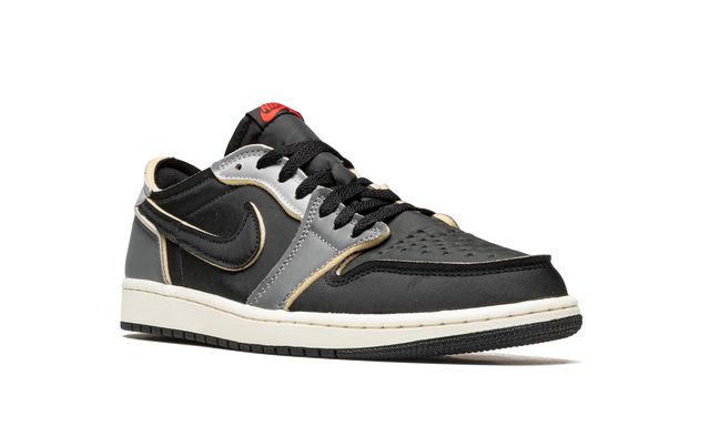 Jordan 1 Low Schwarz Rauchgrau