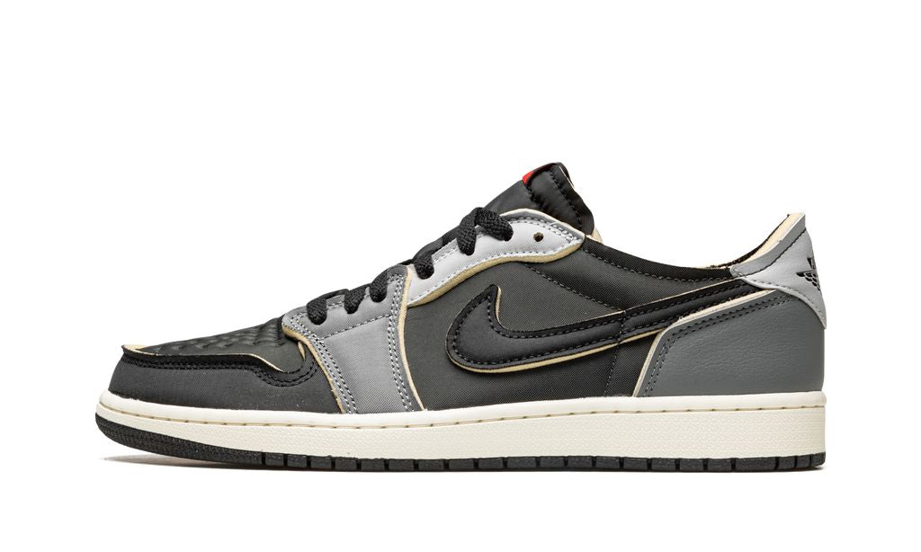 Jordan 1 Low Schwarz Rauchgrau