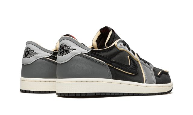 Jordan 1 Low Schwarz Rauchgrau