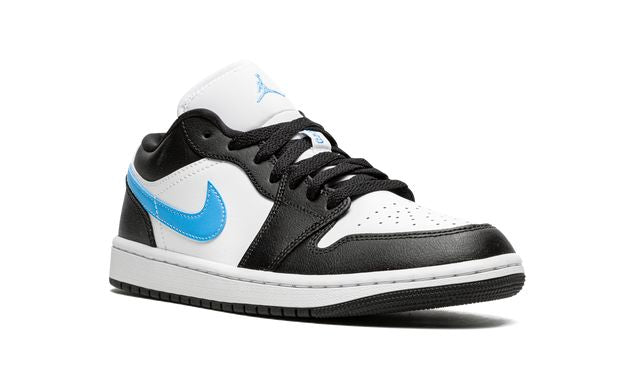 Jordan 1 Low Schwarz University Blau Weiß