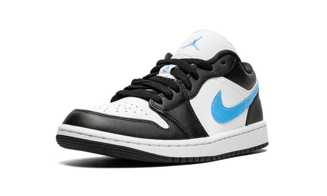 Jordan 1 Low Schwarz University Blau Weiß
