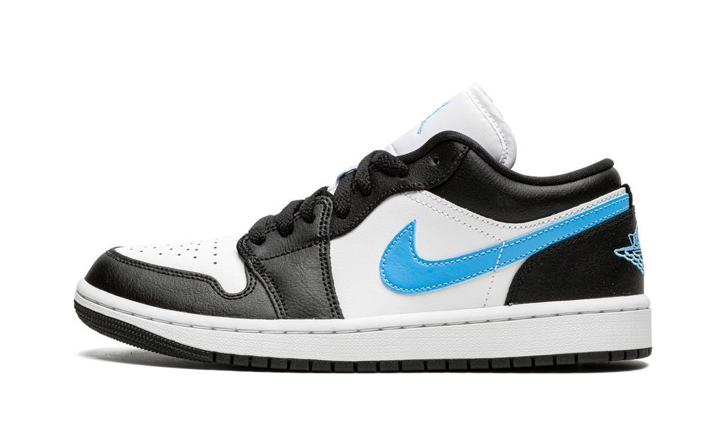 Jordan 1 Low Schwarz University Blau Weiß