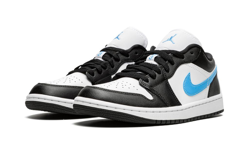 Jordan 1 Low Schwarz University Blau Weiß