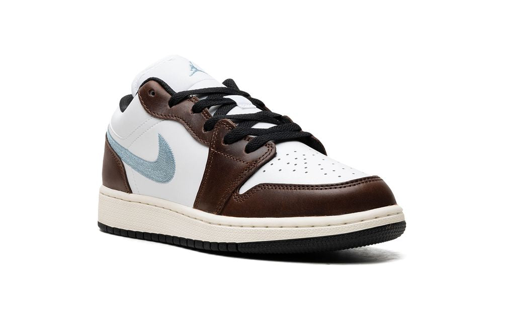 Jordan 1 Low Marrón Azul Gris