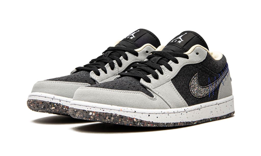 Jordan 1 Low SE Crater Schwarz Grau