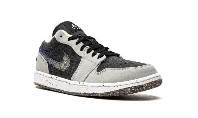 Jordan 1 Low SE Crater Schwarz Grau