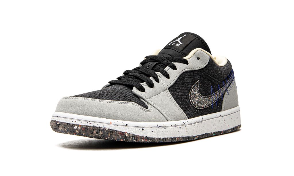 Jordan 1 Low SE Crater Schwarz Grau