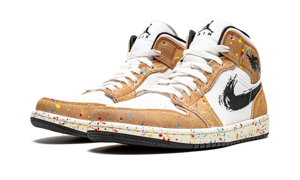 Jordan 1 Mid SE Brushstroke