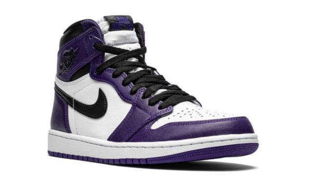 Jordan 1 Retro High Court Lila Weiß